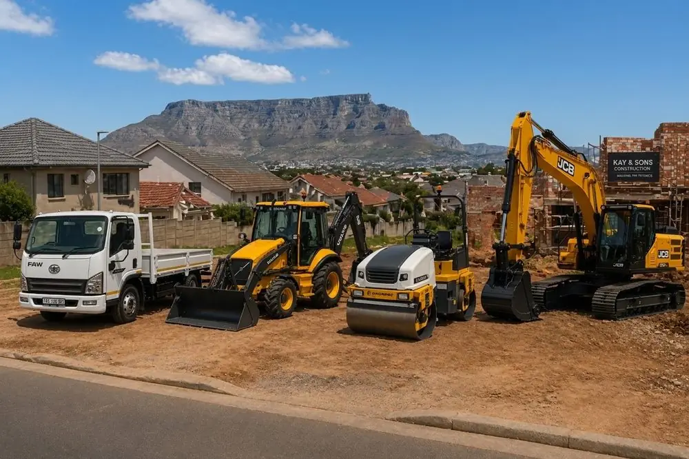 Plant hire equipment available from WAFCON in Philippi